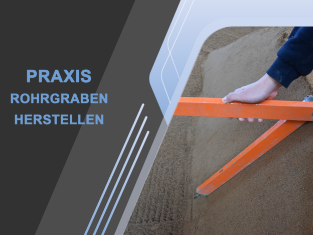 Herstellen eines Rohrgrabens course image